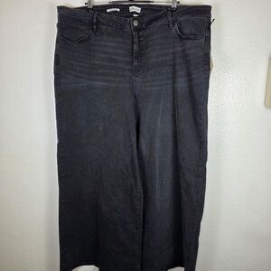 Ava &. Viv Black Wide-Leg Women’s Jeans